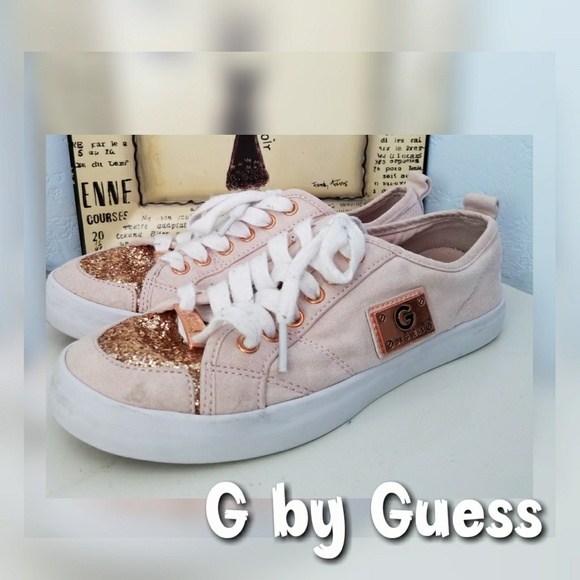 g by guess glitter sneakers